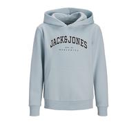 Jack & Jones Junior Sweat 'JJECALEB' bleu pastel / noir / blanc, Taille 152