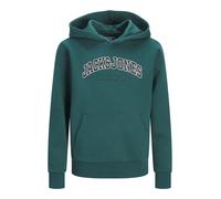 Jack & Jones Sweat à capuche Jjecaleb Varsity Noos JNR Garçon – Atlantic Deep Taille 164