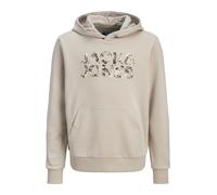 Jack & Jones Junior Sweat 'JJEJEFF' beige / marron, Taille 128