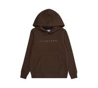 Jack & Jones Junior Sweat 'JJESTAR' brun foncé / blanc, Taille 140