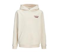 Jack & Jones Junior Sweat 'JORNORREBRO' rouge carmin / blanc cassé, Taille 128