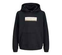 Jack & Jones Junior Sweat noir / blanc, Taille 152