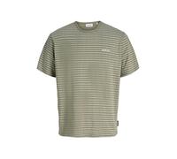 Jack & Jones Junior T-Shirt 'JJDEVIN DAYTONA' olive / blanc, Taille 164