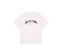 Jack & Jones Junior T-Shirt 'JJECaleb' noir / blanc, Taille 164
