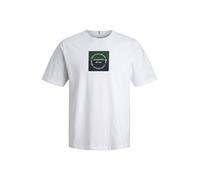 Jack & Jones Junior T-Shirt 'JORCATSKILLS' bleu marine / vert / blanc, Taille 128