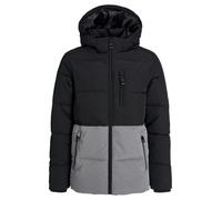 Jack & Jones Junior Veste d’hiver 'Owen' gris / noir, Taille 164