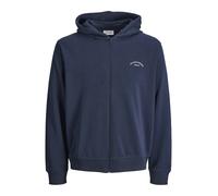 Jack & Jones Junior Veste de survêtement 'JJCOLLEGE' bleu marine / blanc, Taille 98