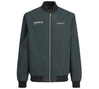 Jack & Jones Junior Veste mi-saison 'Great' pétrole / noir / blanc, Taille 140