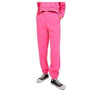 JACK & JONES JXABBIE HW REL Every Brush Pants Noos Pantalon de Jogging, Carmine Rose/imprimé : Logo Jjxx Magenta, XL Femme