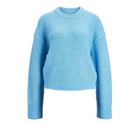 Jack & Jones Jxember Fluffy Crew Neck Knit Noos Sweater, Femme, Aquarius, L