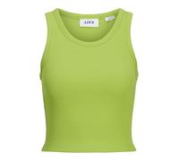 Jack & Jones Jxfallon STR SL Rib Top JRS Noos Haut, Parrot Green, XS Femmes
