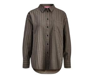 JACK & JONES Jxjamie Check Flannel Ls T-Shirt WVN, Slate Black., M