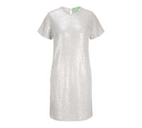 Jack & Jones Jxmia SS Robe à Paillettes, Argent (Silver), S Femme