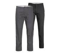 JACK & JONES Homme Jpstkane Dave Chino 2Pk MP Noos, Noir, 32W / 32L EU