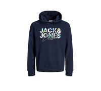 JACK & JONES Kapuzensweater - Hoodie JJGEPLAS bleu marine | S
