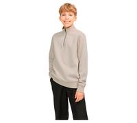 Jack & Jones Sweat-shirt uni Bradley Half-Zip pour garçon Beige clair 176