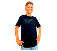 Jack & Jones T-shirt Jjecorp Logo Tee col rond Garçon Bleu Taille 140