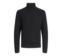 JACK & JONES Knit Roll Neck Jjpannel Aw25 Pls Pull à col roulé en Tricot, Noir, 6XL Homme