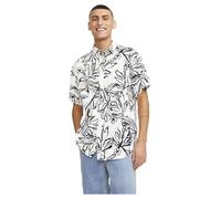 Jack & Jones Lafayette Aop Short Sleeve Shirt Multicolore M Homme