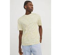 Jack & Jones Lafayette Aop Short Sleeve T-shirt Jaune S Homme
