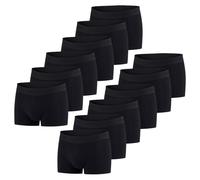 JACK & JONES Lot de 12 boxers pour homme Basic Trunks Boxer Stretch Sous-vêtements Style rétro Coton Tailles S M L XL XXL 3XL 4XL 5XL 6XL 7XL 8XL, Mélange de couleurs 1, L