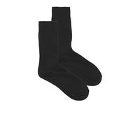 JACK & JONES Homme Jac Premium Socks Lot De 2 Paires Chaussettes Noos, Noir/Pack : Noir., Taille Unique EU