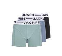 Jack & Jones Lot de 3 Boxers Sense Noos pour Homme, Bleu minéral., M