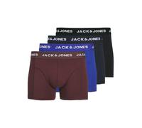 JACK & JONES Lot de 4 boxers pour homme - Caleçons confortables en coton - Sous-vêtements moulants avec stretch - Sous-vêtements respirants pour le quotidien et le sport, Surf the web, XL