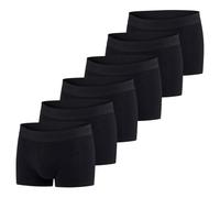 JACK & JONES Lot de 6 boxers basiques en coton pour homme, noir/rouge/vert/bleu/gris, taille S, M, L, XL, XXL, 3XL, 1 pièce., Large
