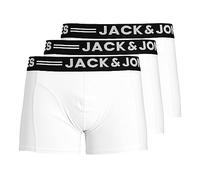 JACK & JONES Lot de 7 Shorts pour Homme, Blanc, L