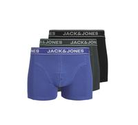 Jack & Jones Male Trunks Plus Size Lot de 3 Boxers, Noir, 5XL Grande Taille