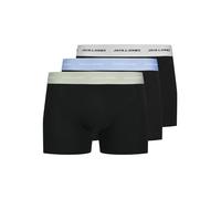 JACK & JONES Male Trunks Plus Size Lot de 3 Boxers, Noir, XXL