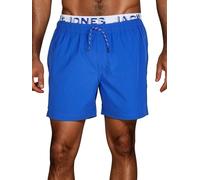 JACK & JONES Maui JJSWIM Short de bain long pour homme Taille double Noir/bleu/corail Tailles S M L XL XXL 3XL