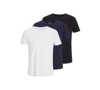 JACK & JONES Mens Basic 3 Pack T-Shirt