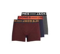 JACK & JONES Men's Sense Trunks 3-Pack Boxer Shorts (Pack of 3)