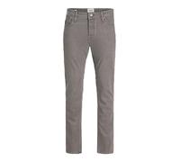 JACK & JONES Mike AM 590 Jean coupe fuselée pour homme, Gris denim, 36W x 34L