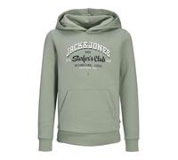 JACK & JONES Mini Sweat à Capuche avec Logo pour garçon, Iceberg Green, 128