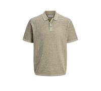 JACK & JONES JJEGEORGE Polo SS SN, Coriandre/détail : w. Cloud Dancer, S