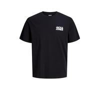 Jack & Jones – T-shirt homme Jjecorp Logo manches courtes col rond – Noir – XS