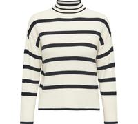 Jack&Jones ONLIBI L/S HIGHNECK PULLOVER KNT NO Whitecap Grey/W.MELANGE/B XL
