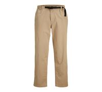 JACK & JONES Pantalon 'BILL' beige foncé / noir / blanc, Taille 34