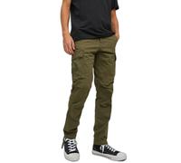 Jack & Jones Pantalon cargo JPSTACE JJTUCKER AMA Noos pour homme Olive Night 36/32