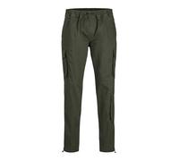 JACK & JONES Pantalon cargo 'Bill Virgo' anthracite, Taille 31-32