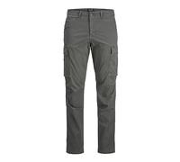 Jack & Jones Pantalon Cargo fuselé pour Homme, Gris, 28W / 32L