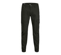 JACK & JONES Pantalon cargo 'JJIPaul JJFlake' vert foncé, Taille 30