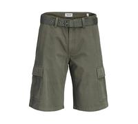 JACK & JONES Pantalon cargo 'JPSTCole Hudson' olive, Taille 29-30