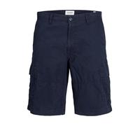 JACK & JONES Jpstcole Mateo Short Cargo Mid, Bleu Marine, M Hommes