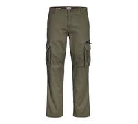 JACK & JONES Pantalon cargo 'JPSTKane Dover' kaki, Taille 32