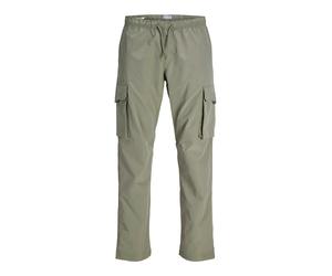 JACK & JONES Pantalon cargo 'JPSTKANE IVAN' greige, Taille 35-36