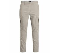 JACK & JONES Pantalon Cargo Jpstmarco Jjjoe pour Femme, Vaisselle, 31W / 36L